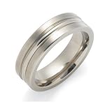 7mm Titanium Wedding Band