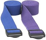 10 foot Cinch Buckle Cotton Yoga Strap