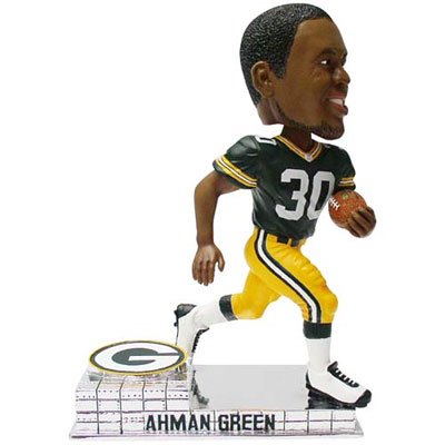 Green Bay Packers 2005 Platinum Base Ahman Green NFL Limited Edition Bobble Head Doll