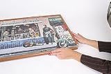 Master Pieces Jigsaw Puzzle Frame 19-1/4 Inch by 26-3/4 Inch Wood
