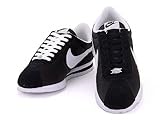 [ナイキ] NIKE レディース スニーカー コルテッツ ベーシックナイロン 06 CORTEZ BASIC NYLON 06 317249 ブラック/ホワイト 24.0cm