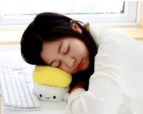 Japanese Food Sushi small Cushion Gift Plush Toy Decoration Pillow Hit Gift Toy ~Egg 6 by FOOD PLUSH