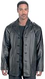 3/4 Length Mens Classic Leather Coats