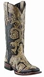 Lucchese Women's Handcrafted 1883 Oklahoma Cowgirl Boot Square Toe Tobacco US