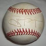 Tony Gwynn Autographed Official National League Baseball W/PROOF, Picture of Tony Signing For Us