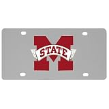 Mississippi State Bulldogs NCAA License/Logo Plate