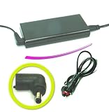 POWER LEAD - AC Adapter Charger for Laptop/Notebook (including Mains Power Cord) compatible with model: HP TARGUS 718551 HPX TX1260 TL 56 CN31