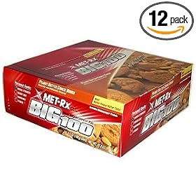 Met-Rx Food Bars - Peanut Butter Cookie Dough(12 bars) (Multi-Pack)