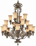 LAMPS BEAUTIFUL Classic Traditional Lighting, Aurora Sixteen Light Chandelier by Savoy House--Excellent customer service--see our feedback.