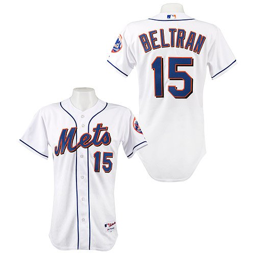 New York Mets Authentic Carlos Beltran Alternate Home 2 Jersey 40