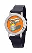 South Park Men's D1546SS414 Torino Collection Professor Chaos Black Plastic Strap Watch