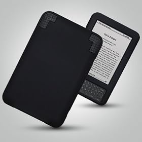 GadgetMonkey - AMAZON KINDLE SILICONE SKIN - BLACK