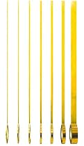Chart tape, Single, Metallic, Gold, 5/32" x 324"