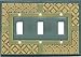 KIMONO Green Decorative Light Switchplates, Outlet Covers, Rocker, GFCI Switch plates Image