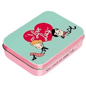 I Love Lucy Cartoon Design Keepsake Tin **