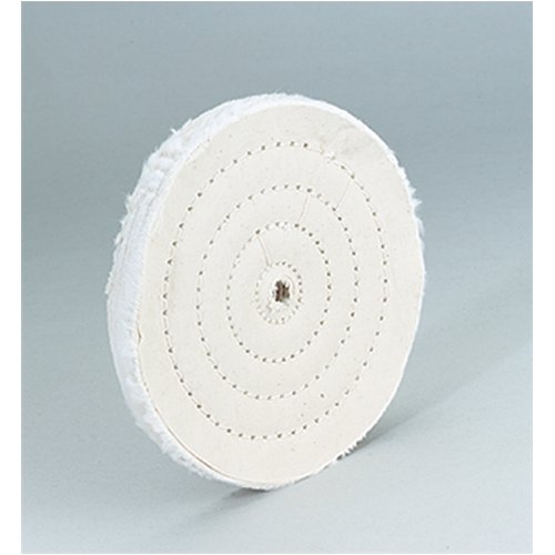 Woodstock International H4694 8 x 40 Ply x 5/8 Loose Muslin Buff Wheel, 4,000 RPM