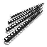 3/4 Binding Combs - Black - 1 Case