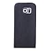WAWO Samsung Galaxy S6 Case, Magnetic Closure Vertical Flip Leather Phone Case Cover for Samsung Galaxy S6 - Black