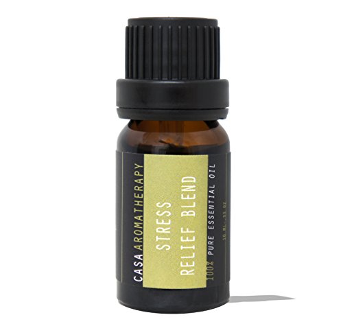 Casa Aromatherapy Stress Relief Blend Essential Oil 100% Pure Therapeutic Oil