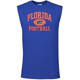 Florida Gators Royal Blue Old School Football Sleeveless T-shirt