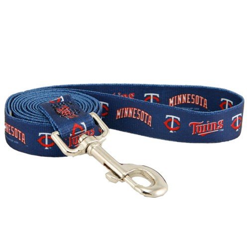 Minnesota Twins 6' Royal Blue Dog Leash (Large)