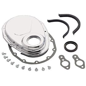 Mr. Gasket 4590 Chrome Plated Timing Cover Complete Kit