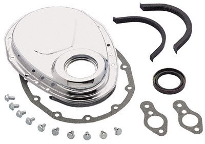 Mr. Gasket 4590 Chrome Plated Timing Cover Complete Kit