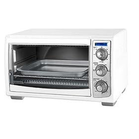Black & Decker 4-Slice Convection Toaster Oven - White by Black & Decker