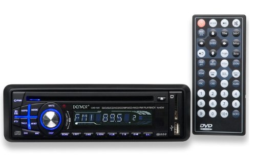 Denver CAD-520 Autoradio DVD-Player MP3 USB SD AUX