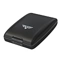 TRU VIRTU Aluminium Portemonnaie Black Magic