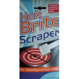 Hob Brite Scraper - For Cleaning Ceramic Hobs