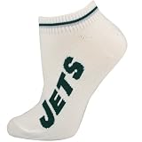 New York Jets White Ladies (529) 9-11 Ankle Socks