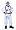 NASA Jr. Astronaut Suit White Toddler/Child Costume Child (Small (4-6))
