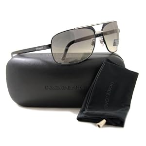 AUTHENTIC DOLCE&GABBANA SUNGLASSES DG 2049 BLACK 047 32