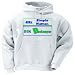 49% Simple Human 51% Bookeeper Adult Hooded Sweatshirt (Hoodie / Hoody) Various Color...
