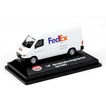 HO Die-Cast Mercedes Benz Sprinter Van, FedEx