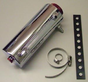 Speed 6570 Chrome Aluminum Radiator Overflow Tank