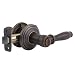 Tools & Hardware : Kwikset 97300-695 Signatures Ashfield Privacy Lever, Rustic Bronze