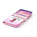 LG K7 Case, LG Tribute 5 Case, JanCalm Wallet Case,[Kickstand] Pattern Premium PU Leather Wallet [Card/Cash Slots] Flip Cover for LG Tribute 5 / LG K7Including-ONE Crystal Pen (Never stop dreaming)