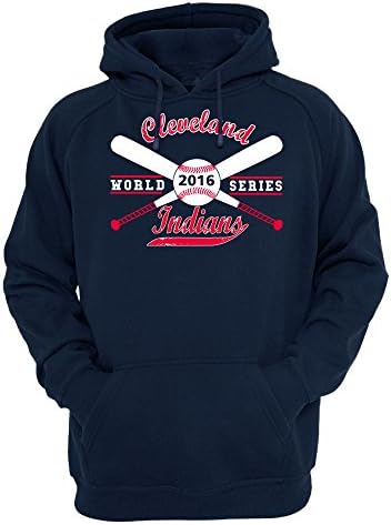 Sports Chief Cleveland Indians 2016 World Series Men's Hoodie Sweatshirt (L)