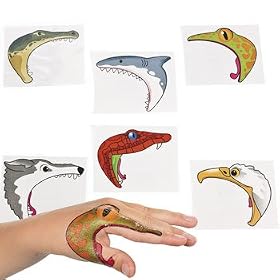 Animal Hand Tattoos (2 dz)