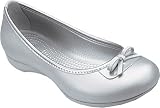 Crocs Women's Lily Slip-on Shoes,Silver/Silver,10 M US
