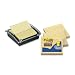 Post-it Super Sticky Pop-up Notes Dispenser for 4 x 4-Inch Notes, Includes 3 Lined Canary Yellow Notes