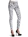 Kensie Girl Junior's Snake Skin Printed Legging,Black Multi,Medium
