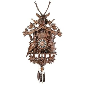 Musical Cuckoo Clock with Live Animals Design