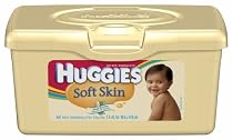 Huggies Soft Skin Shea Butter Baby Wipes, 64-Count Popup Tub (Pack of 8)