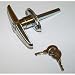 Omix-Ada 11901.02 Hardtop T-Handle With Key For Jeep