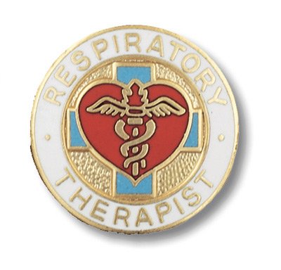 Prestige Medical Emblem Pin, Respiratory Therapist