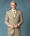Signature Gold Collection- Mens Luxerious 3-Buttons Mid Tan Business Suit