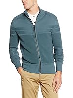 Belstaff Chaqueta Punto Shenley (Azul Claro)